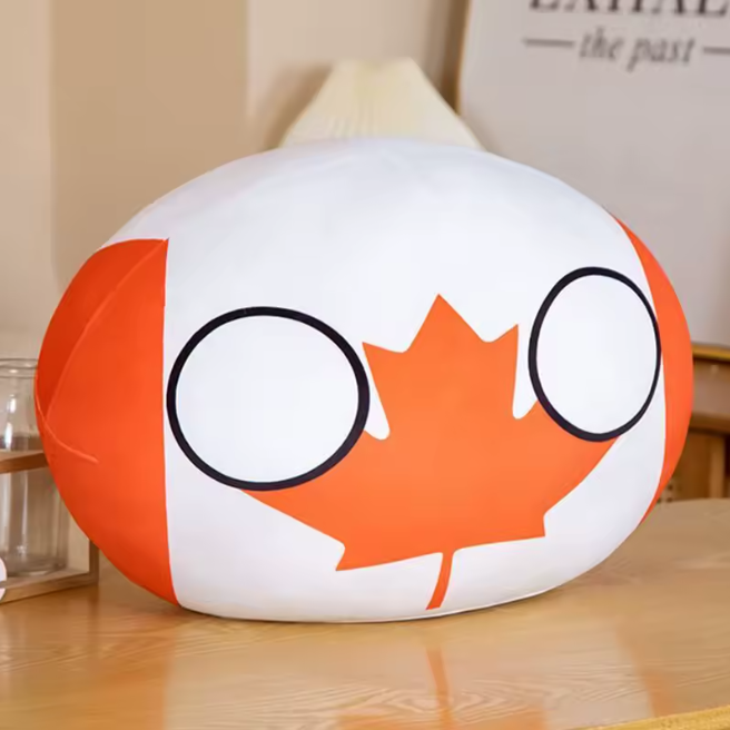 Canada Ball Plush Toy